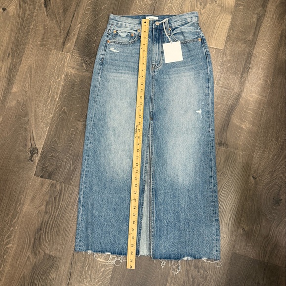 Pistola Alice Denim Midi Skirt - Picture 12 of 13